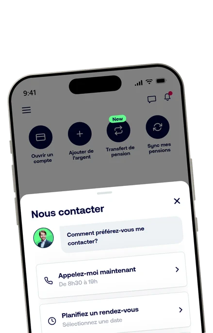 Optimisez votre plan avec l’aide d’un de nos conseillers